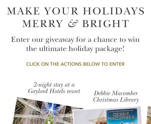 Make Your Holiday Merry And Bright Sweepstakes