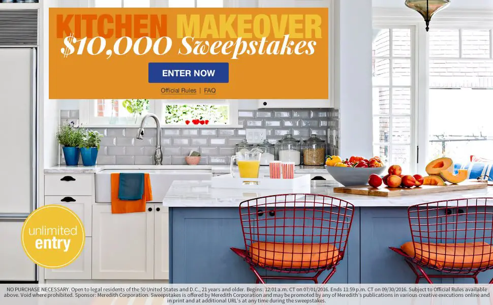 Makeover $10,000 Sweepstakes
