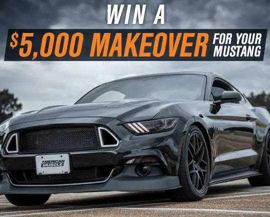 Makeover For Your Mustang Sweepstakes