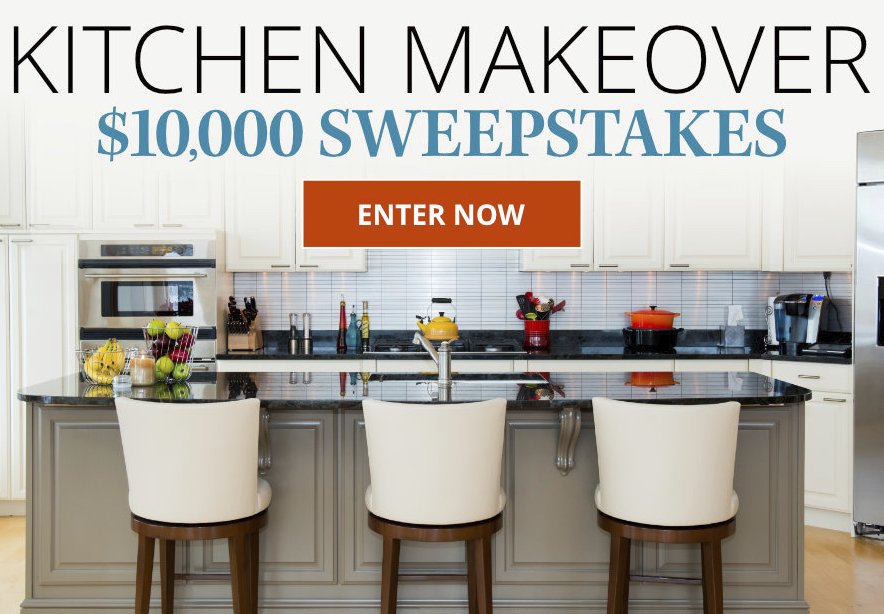 Makeover Your Kitchen With $10,000 Cash