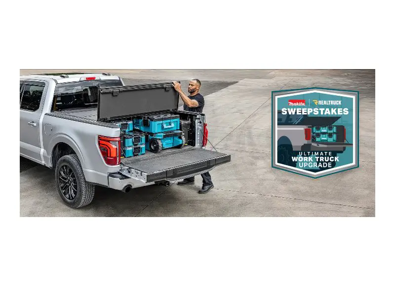 Makita Ultimate Work Truck Upgrade Sweepstakes - Win A Tool Storage System Package