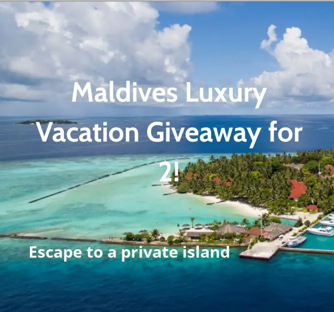 Maldives Luxury Vacation Giveaway