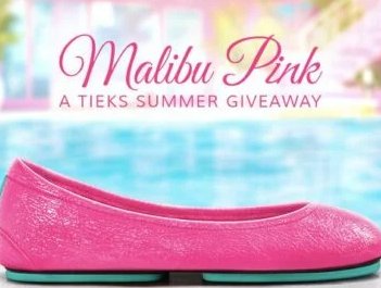 Malibu Pink Tieks Summer Giveaway - Win Malibu Pink Tieks Shoes Or $100 Gift Card