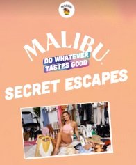 Malibu Summer Secret Escapes Contest - Win a Free Vacation for Three