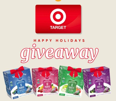 Mamma Chia Happy Holidays Giveaway - Win a $200 Target gift card + $50 Mamma Chia Gift Card
