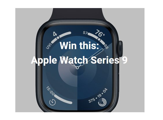 Man Of Many Apple Watch Giveaway - Win An Apple Watch Series 9 Worth $429