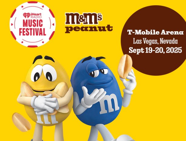 M&M’S iHeartRadio Music Festival Sweepstakes - Win a 2-night Trip to Las Vegas for the  iHeartRadio Music Festival