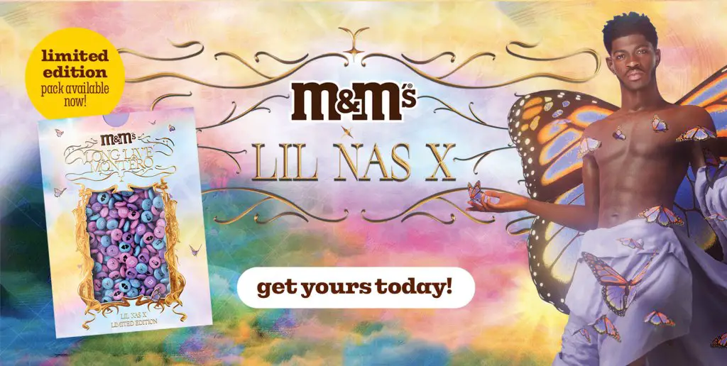 M&M’S LIL NAS X Giveaway - Win 1 of 25 Lil Nas X inspired M&M’S Pack