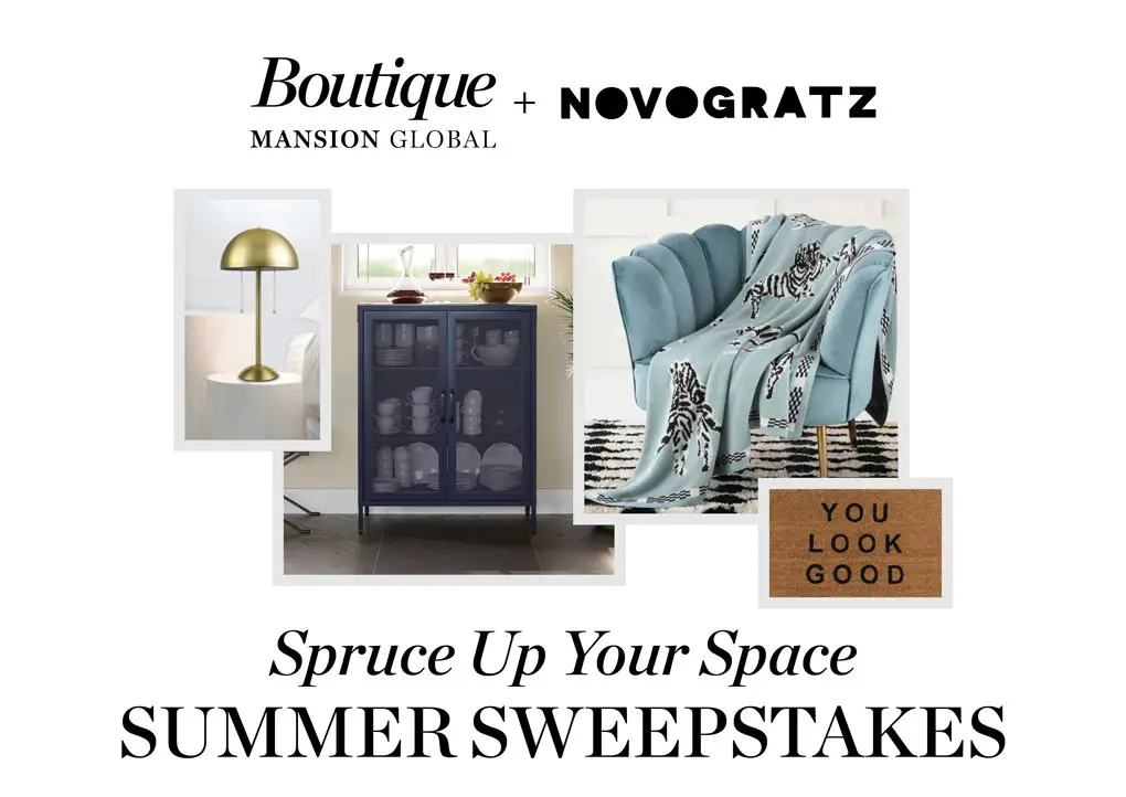 Mansion Global Boutique Spruce Up Your Space Sweepstakes - Win A $398 Prize Package