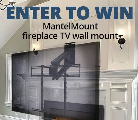 MantelMount Fireplace TV Wall Mount Giveaway