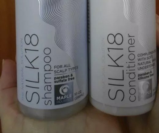 Maple Holistics Silk18 Shampoo and Conditioner