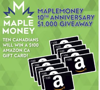 MapleMoney 10th Anniversary $1,000