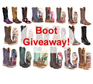 March Boot Giveaway