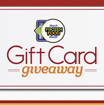 March Frozen Food Month Gift Card Giveaway