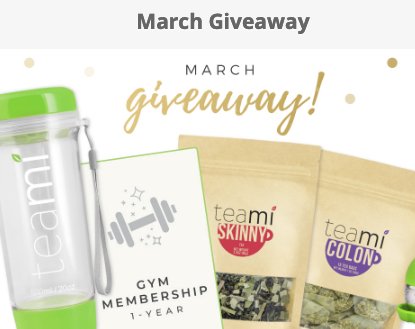 March Gym Membership Giveaway