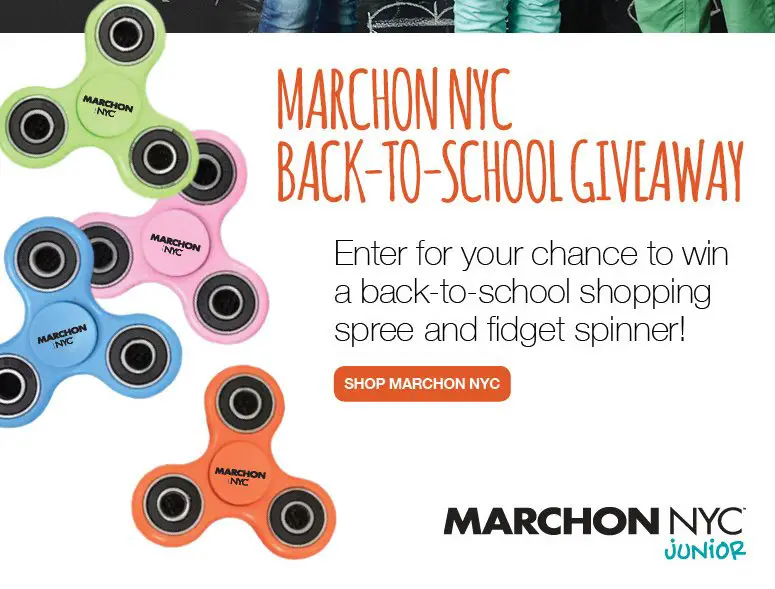 Marchon Back to School Sweepstakes