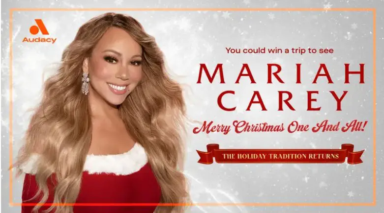 Mariah Carey Christmas Flyaway National Contest – Win A Trip For 2 To See Mariah Carey At Madison Square Garden In New York City