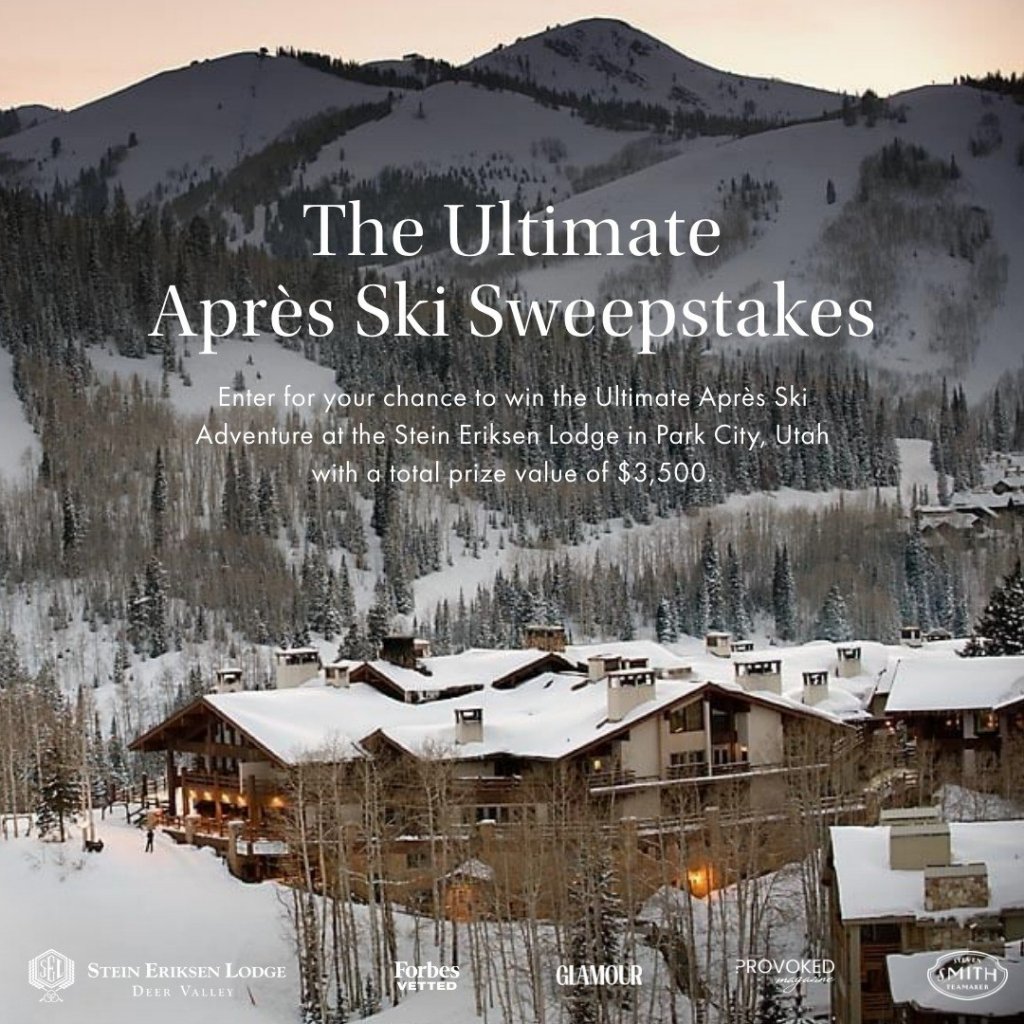 Mark & Graham Ultimate Apres Ski Sweepstakes – Win A 2-Night Stay At The Stein Eriksen Lodge