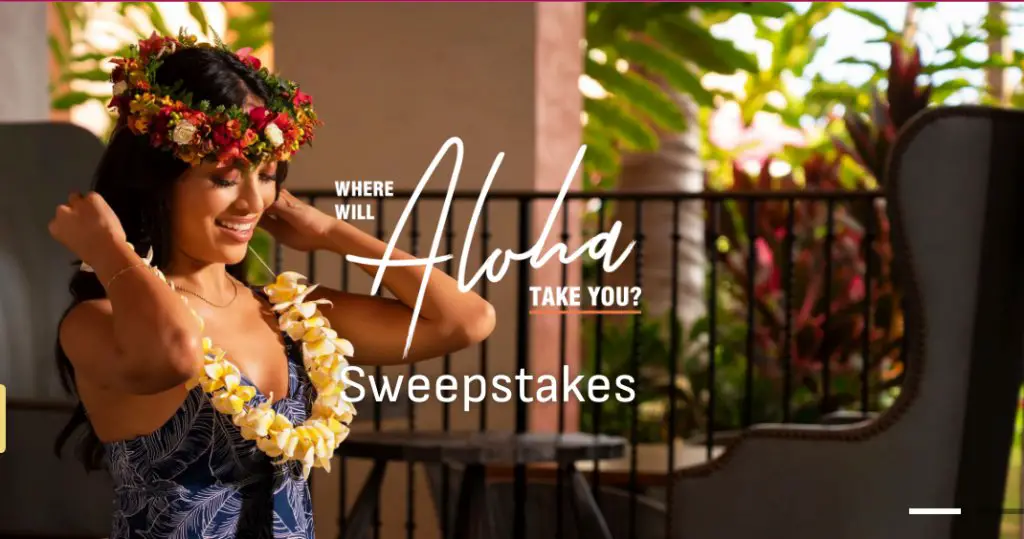 Marriott Royal Hawaiian Where Will Aloha Take You Sweepstakes - Win A $13,500 Trip For 4 To Honolulu