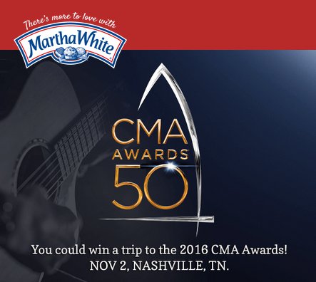 Martha White 2016 Nothing But Country Awards Sweepstakes!