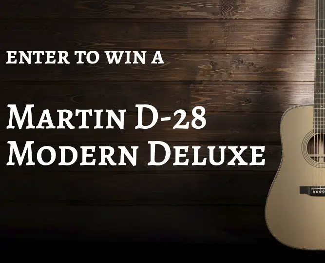 Martin D-28 Modern Deluxe Dreadnought Giveaway