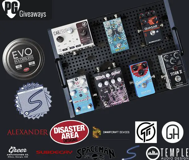 MAS Distro Loaded Pedalboard Sweepstakes