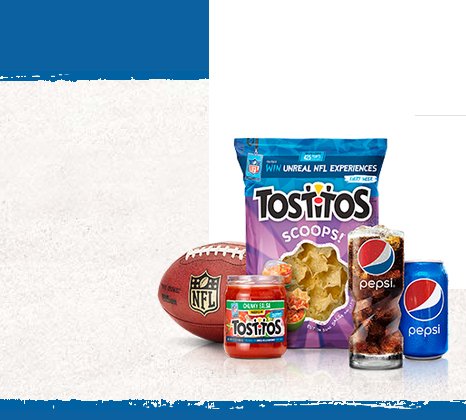 MASSIVE $100k Tostitos and Pepsi Football Sweepstakes!