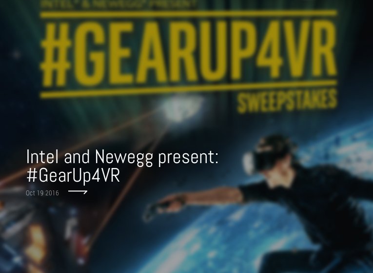 MASSIVE GEARUP4VR Giveaway! L@@k!