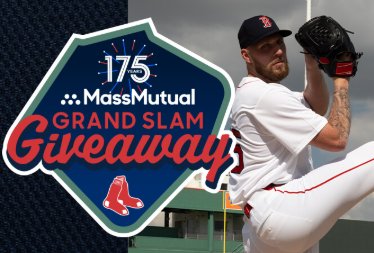 MassMutual “Grand Slam” Sweepstakes - Red Sox Game Tickets, Autographed Memorabilia & More (146 Winners)