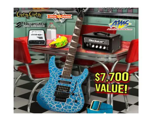 Masters Of Shred Taste That Tone Giveaway - Win An Electric Guitar Prize Package Worth $7,700