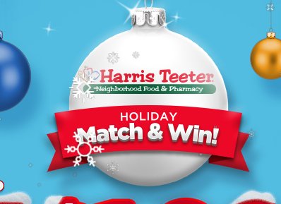 Match & Win Sweepstakes (Gift Cards)