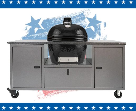 Matchless Cabinet Fire Up The Fourth Sweepstakes- Win A $5,000 Grill Cart Prize Pack