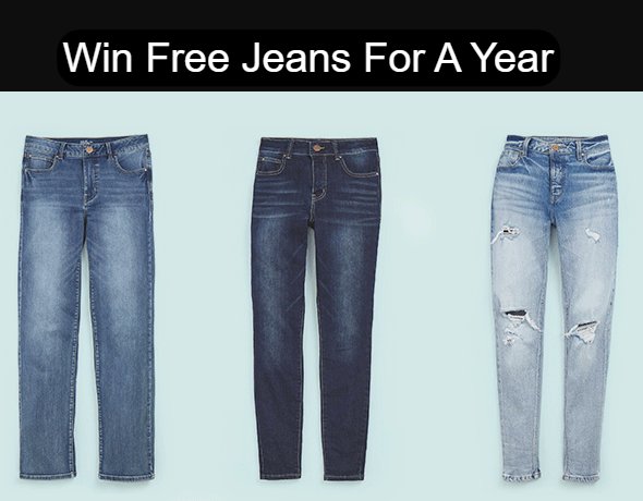Maurices Free Jeans for a Year Sweepstakes - Win Free Jeans For A  Whole Year {5 Winners}