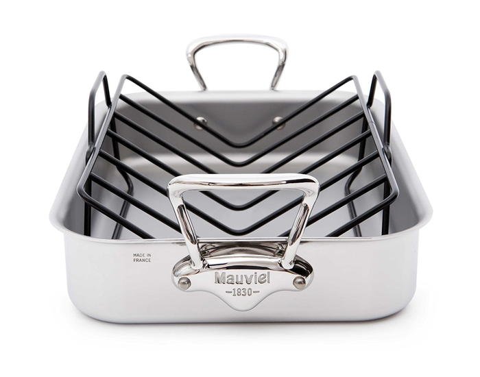 Mauviel Tri-Ply Roasting Pan with Rack Giveaway