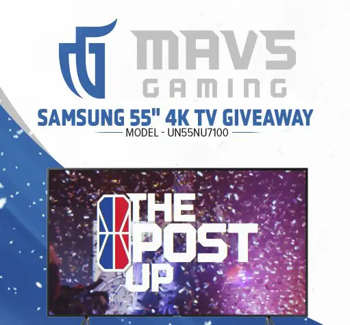Mavs Gaming Samsung 55