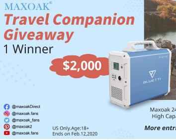 Maxoak High Capacity Power Station Giveaway