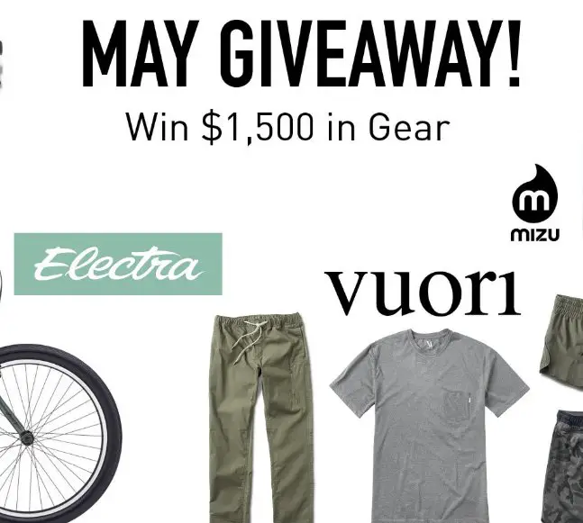 May Biking Sweepstakes