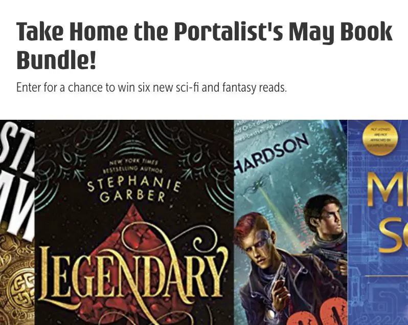 May Book Bundle Sweepstakes