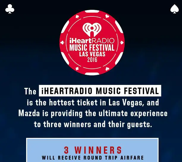 Mazda Wants To Send You To The iHeartRadio Music Festival!