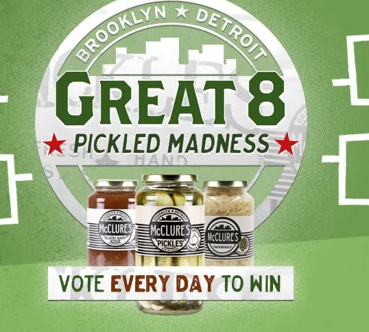 McClure's Pickles Pickled Madness Sweepstakes
