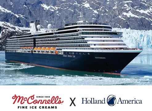 McConnell's x Holland America Sweepstakes - Win a 7-day Alaska Cruise