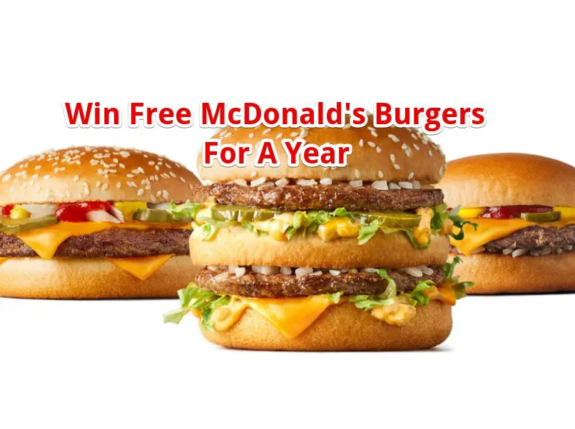 McDonald’s Hamburglar Watch Sweepstakes  - Win Free Burgers For A Year