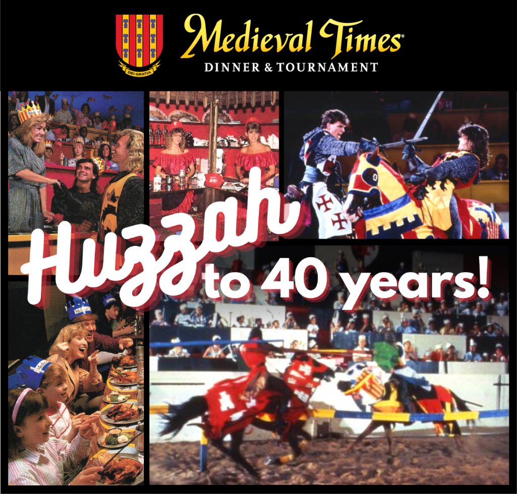 Medieval Times 40th Anniversary Giveaway - Win 2 Tickets The Medieval Times Castle Of Your Choice