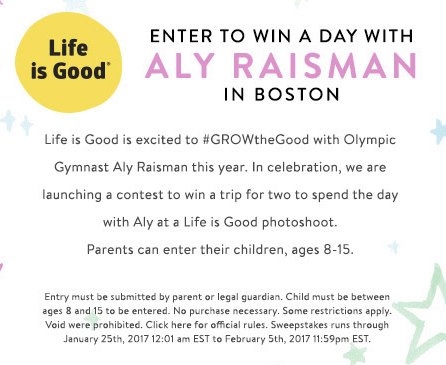 Meet Aly Raisman Contest