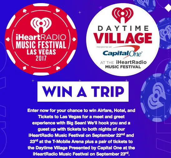 Meet Big Sean Sweepstakes