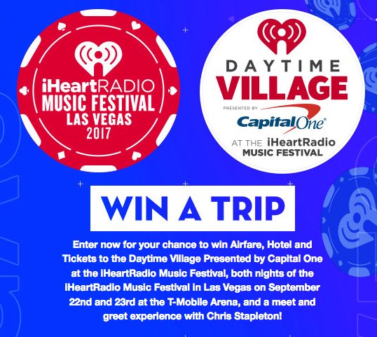 Meet Chris Stapleton Sweepstakes