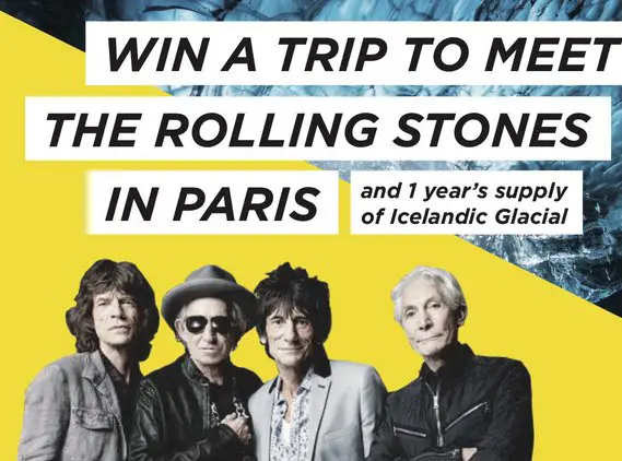 Meet The Rolling Stones In Paris Sweepstakes
