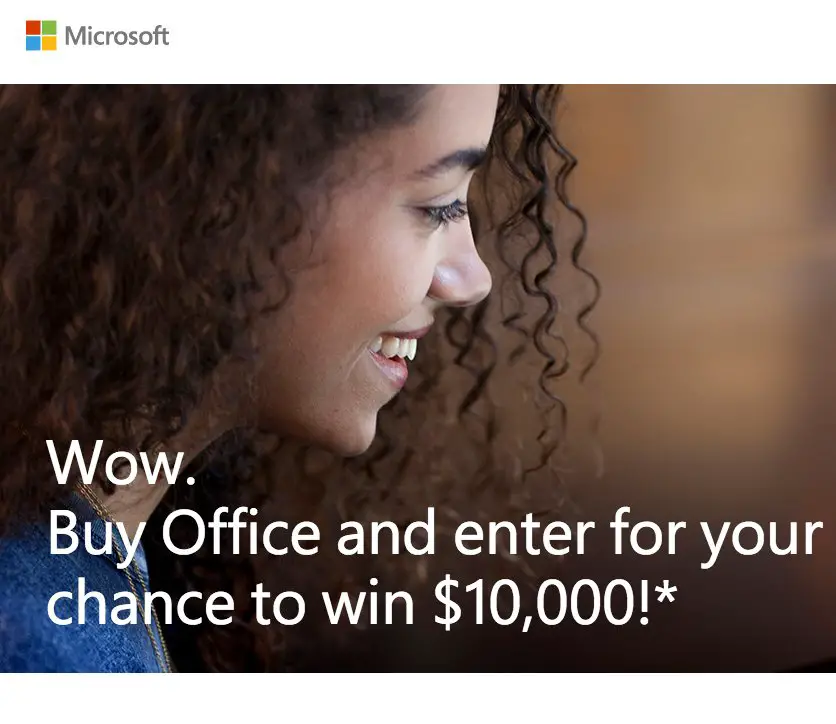 Mega Microsoft Office Sweepstakes