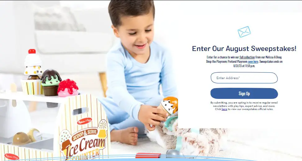 Melissa & Doug Facebook & Instagram Sweepstakes – Win A Full Collection Of The Melissa & Doug Shop The Playroom