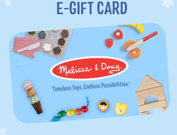 Melissa & Doug November Sweepstakes - Win a $200 Gift Card {5 Winners}